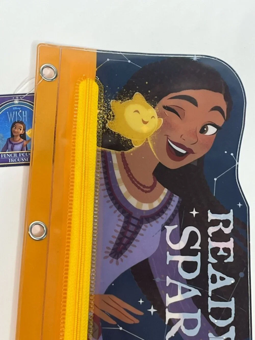 Disney Wish Asha Pencil Pouch Binder Case NWT